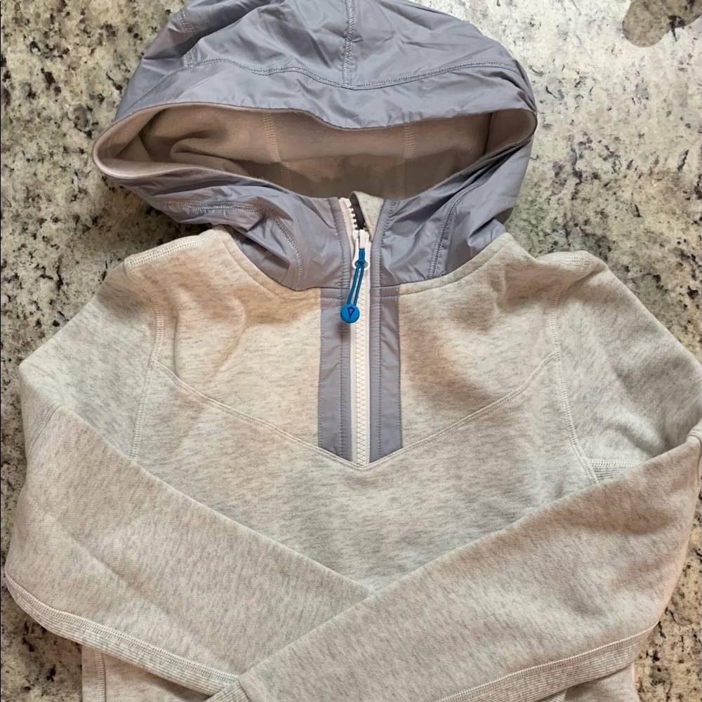 Ivviva hoodie. Girls size 8. Worn once.  Never washed. I will wash it b4mailing.